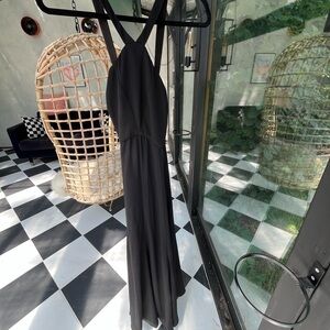 Fame and Partners High Neck Gown